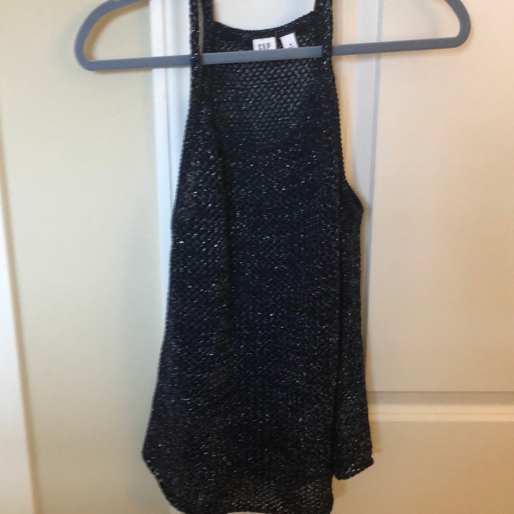 Gap shimmer knit tank